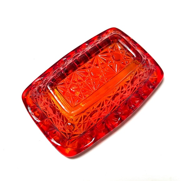 Vintage Glass Ashtray MCM - Picture 2 of 3